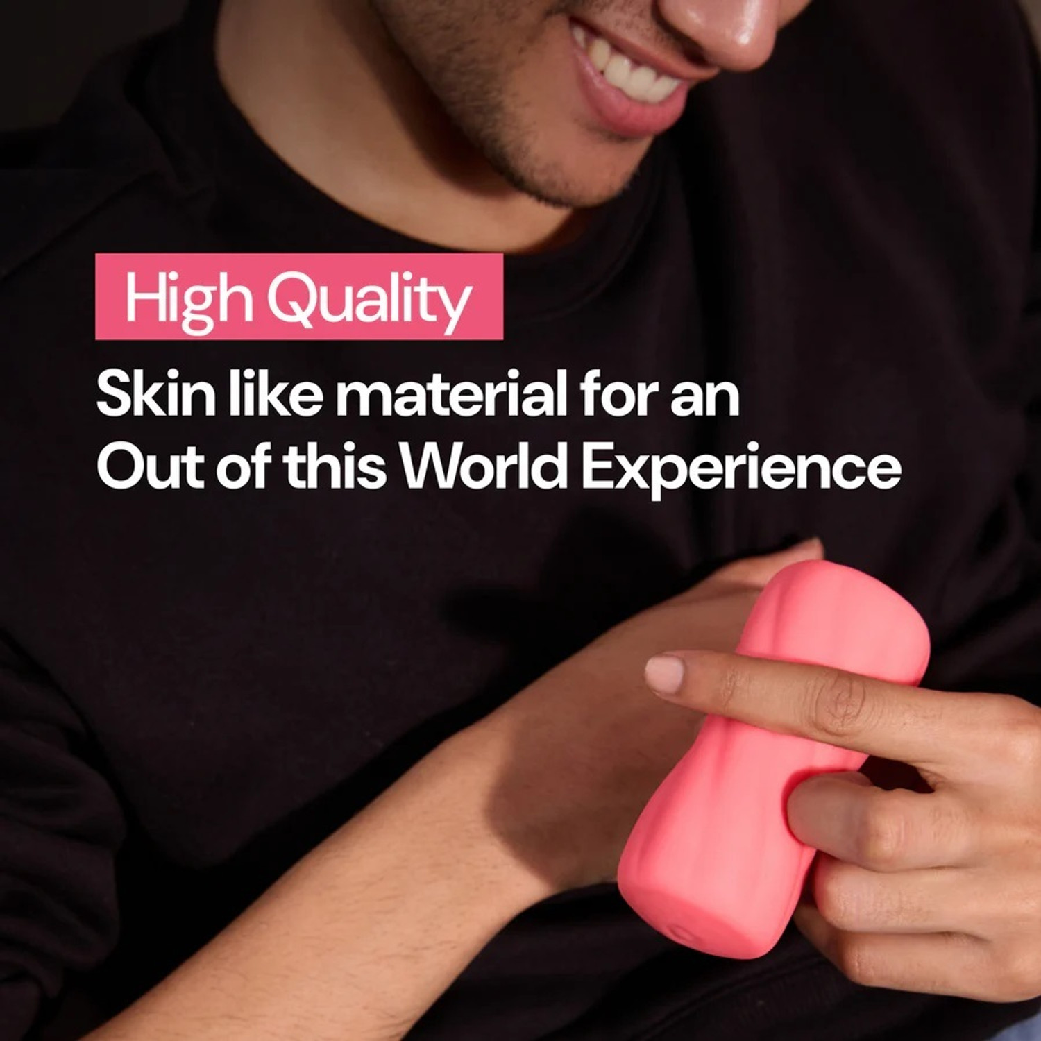 Image of YAWI Stroker Compact Soft Flexible Personal Body Stress Relief & Massager for Men
