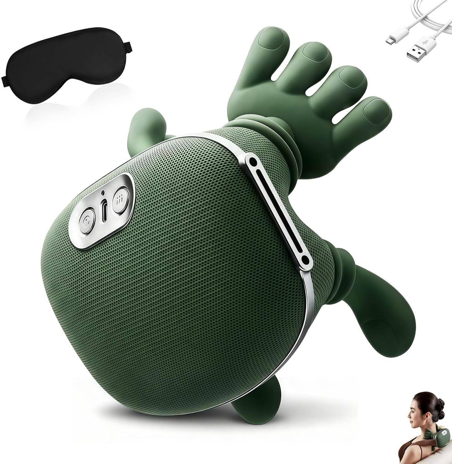 HouseOfCommon Neck & Shoulder Electric Massager with Heating