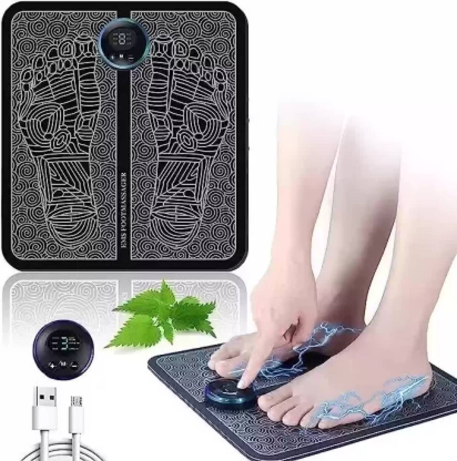 SFZ (EMS) FOOT Massager Mat, with Cervical mini Massager Combo Se