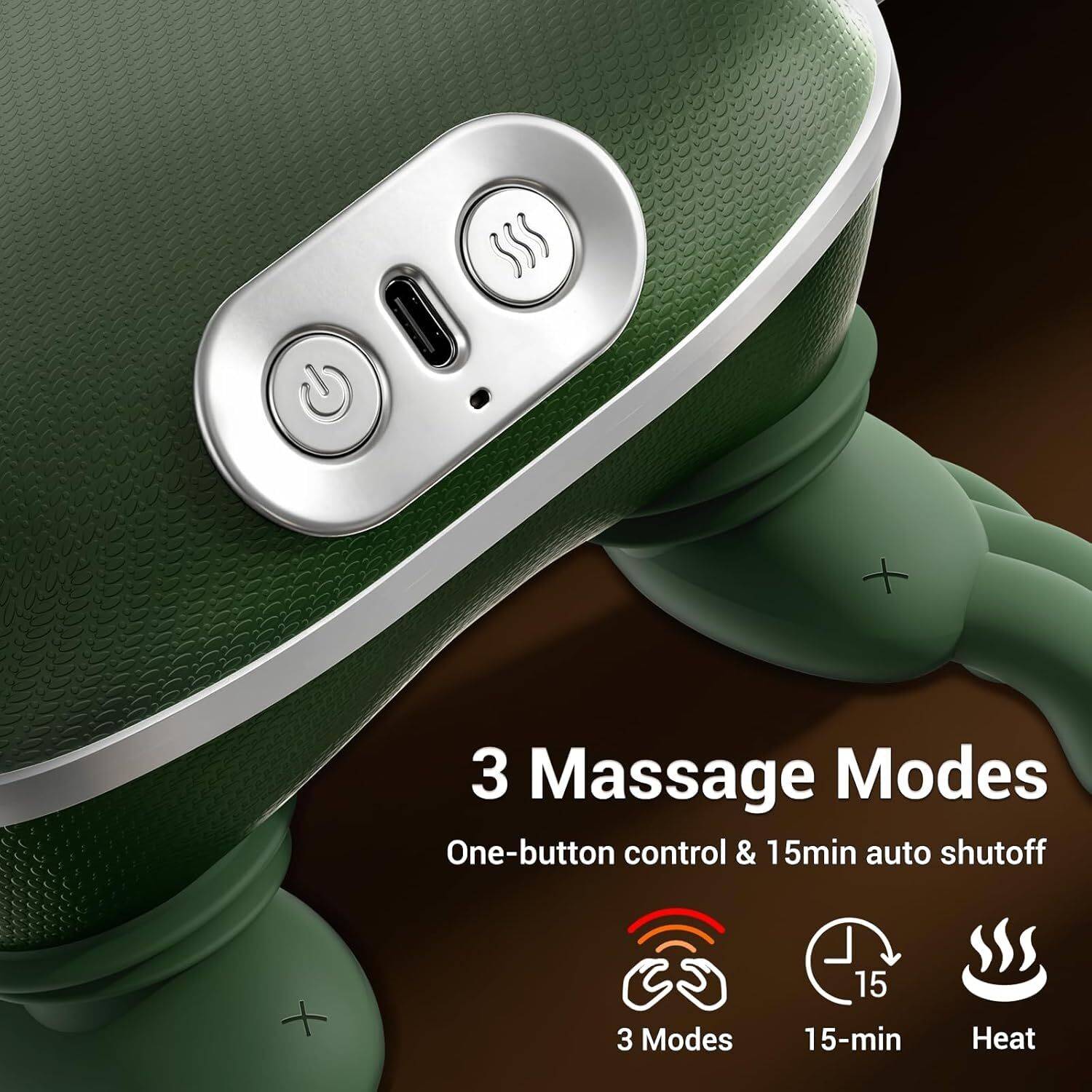 Online AI Electric Back, Neck & Shoulder Massager with Heat - Image 3