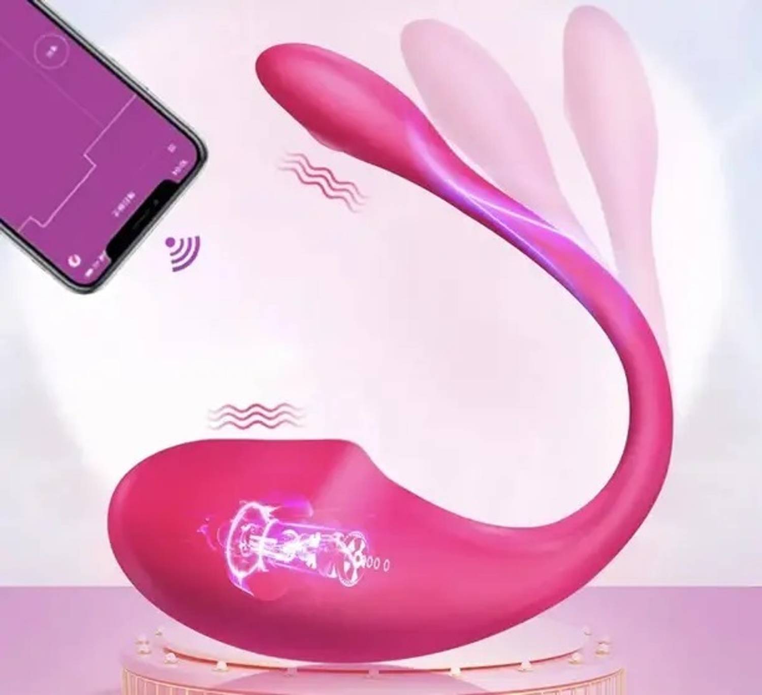 Emijun Personal Mini Massager with App Controller - Image 3
