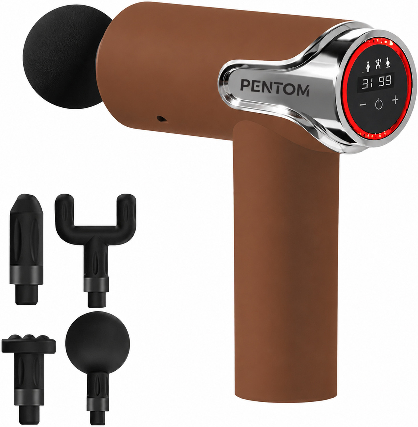 Image of Pentom HyperPulse Gun Massager for Full Body Pain Relief, Rechargeable Cordless Deep