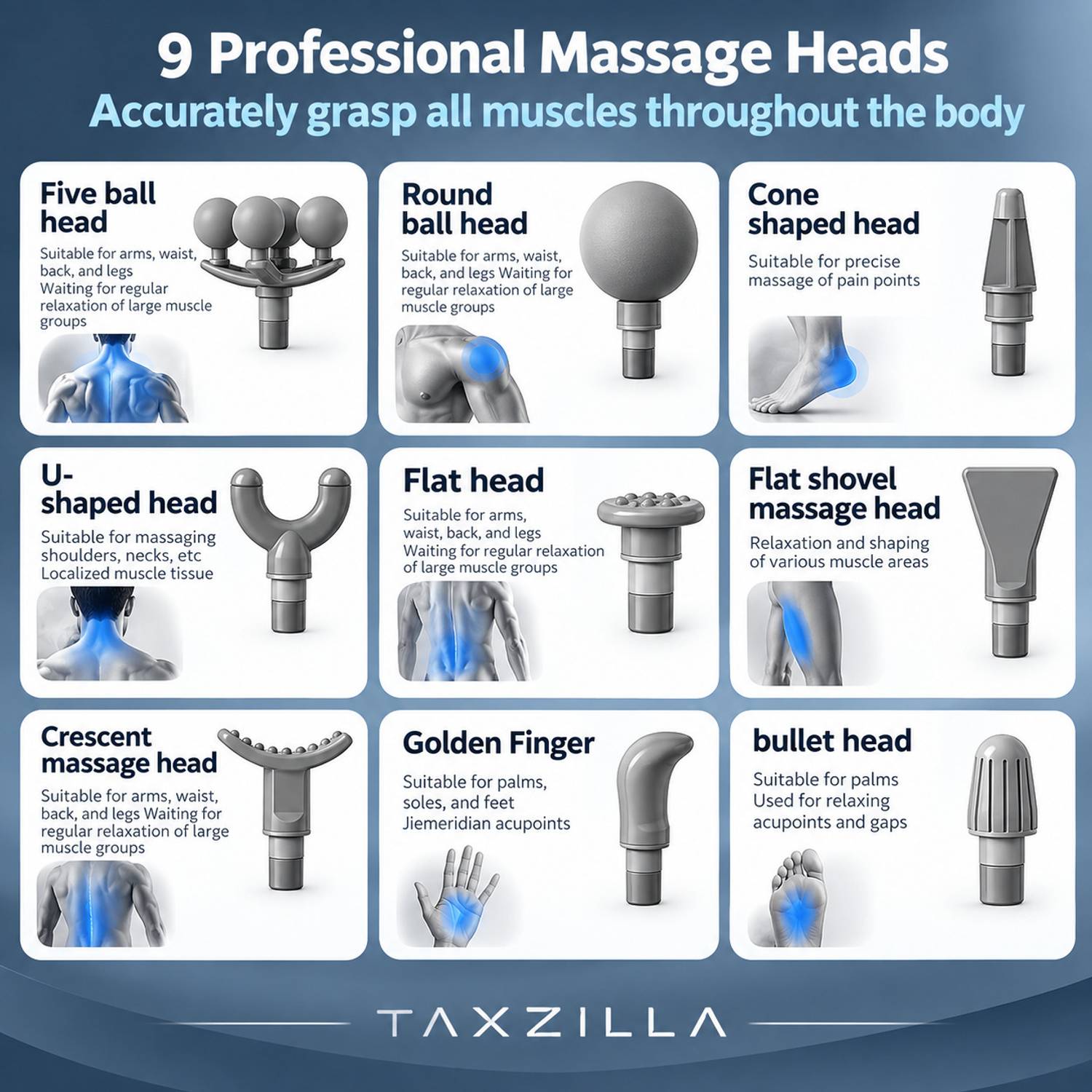 Taxzilla Massage Gun Deep Tissue 6-Speed - Image 2