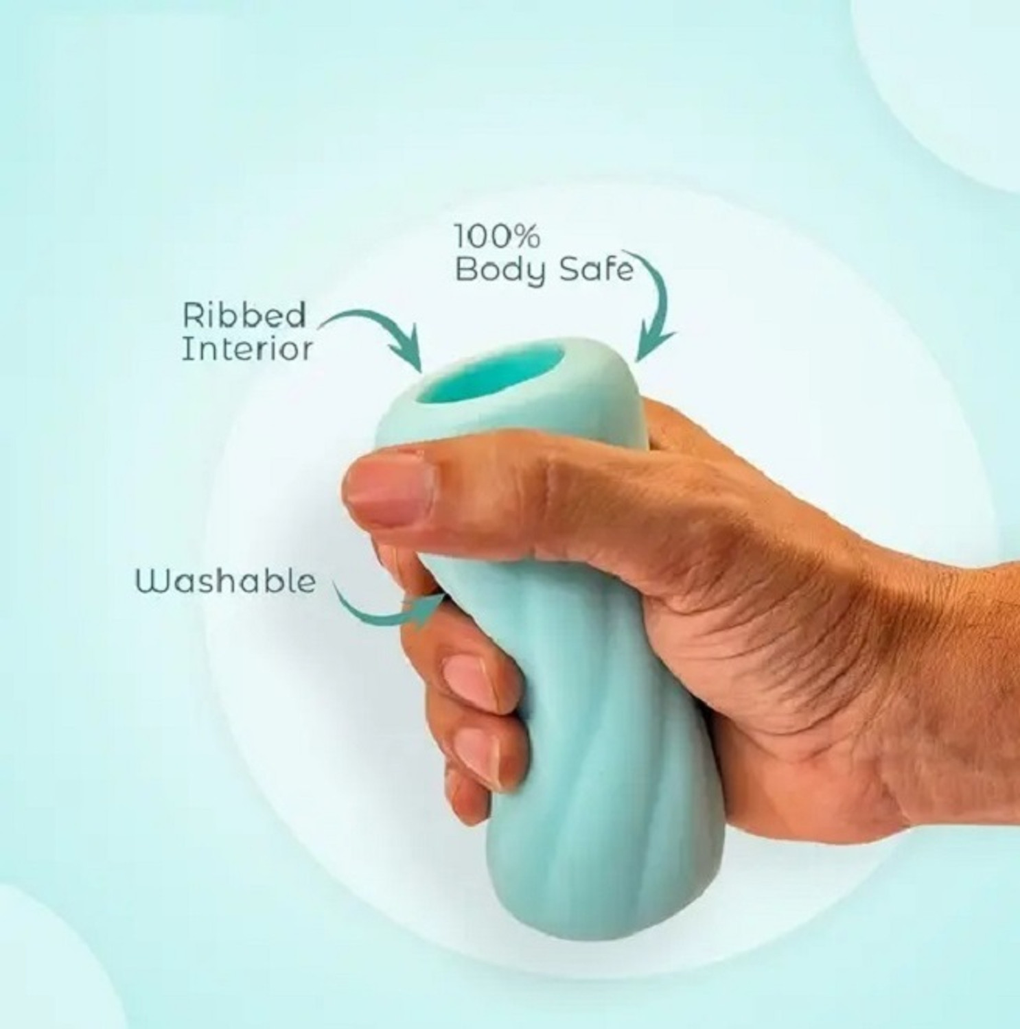 Image of GABBU Soft Flexible Personal Body Stress Relief & Relaxing Massager for Men