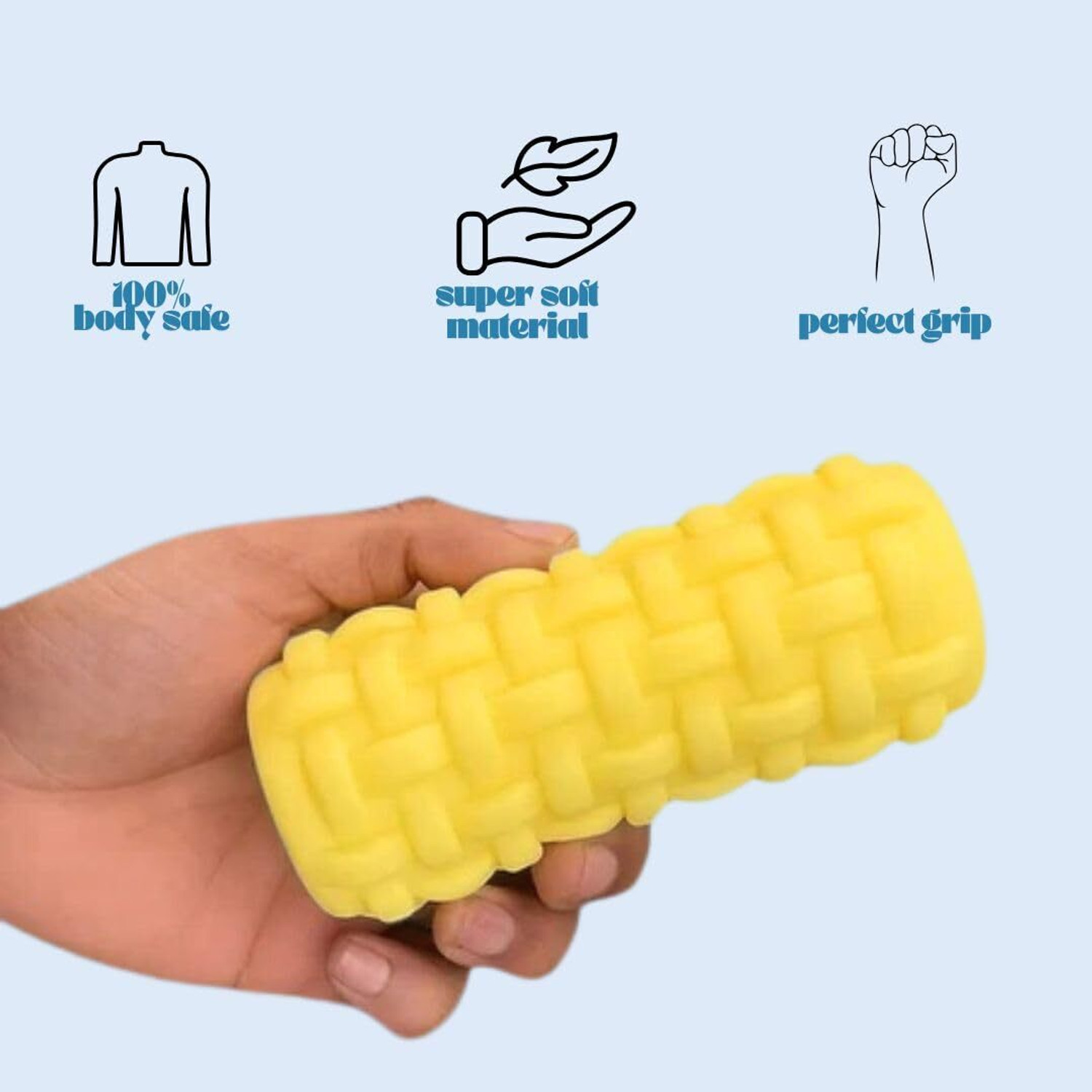 Image of Arousique Foam Massage Roller, Muscle Relaxation Therapy