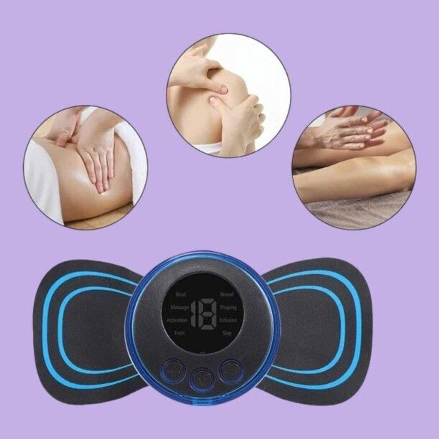 Avomaa Mini Butterfly EMS Body Massager MG36 - Image 1