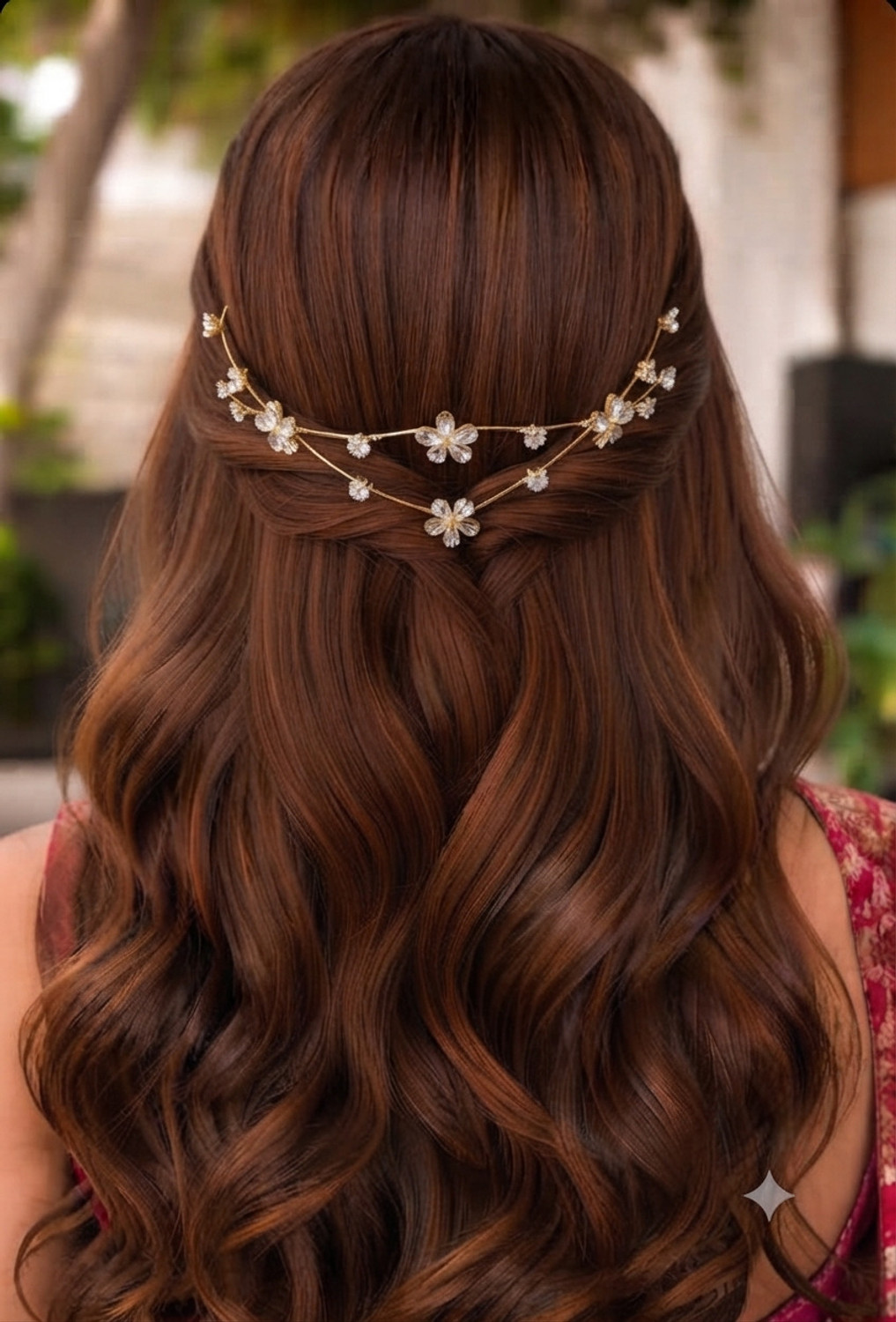 Image of lathiya art jewellery HB14G Hair Band (Gold)