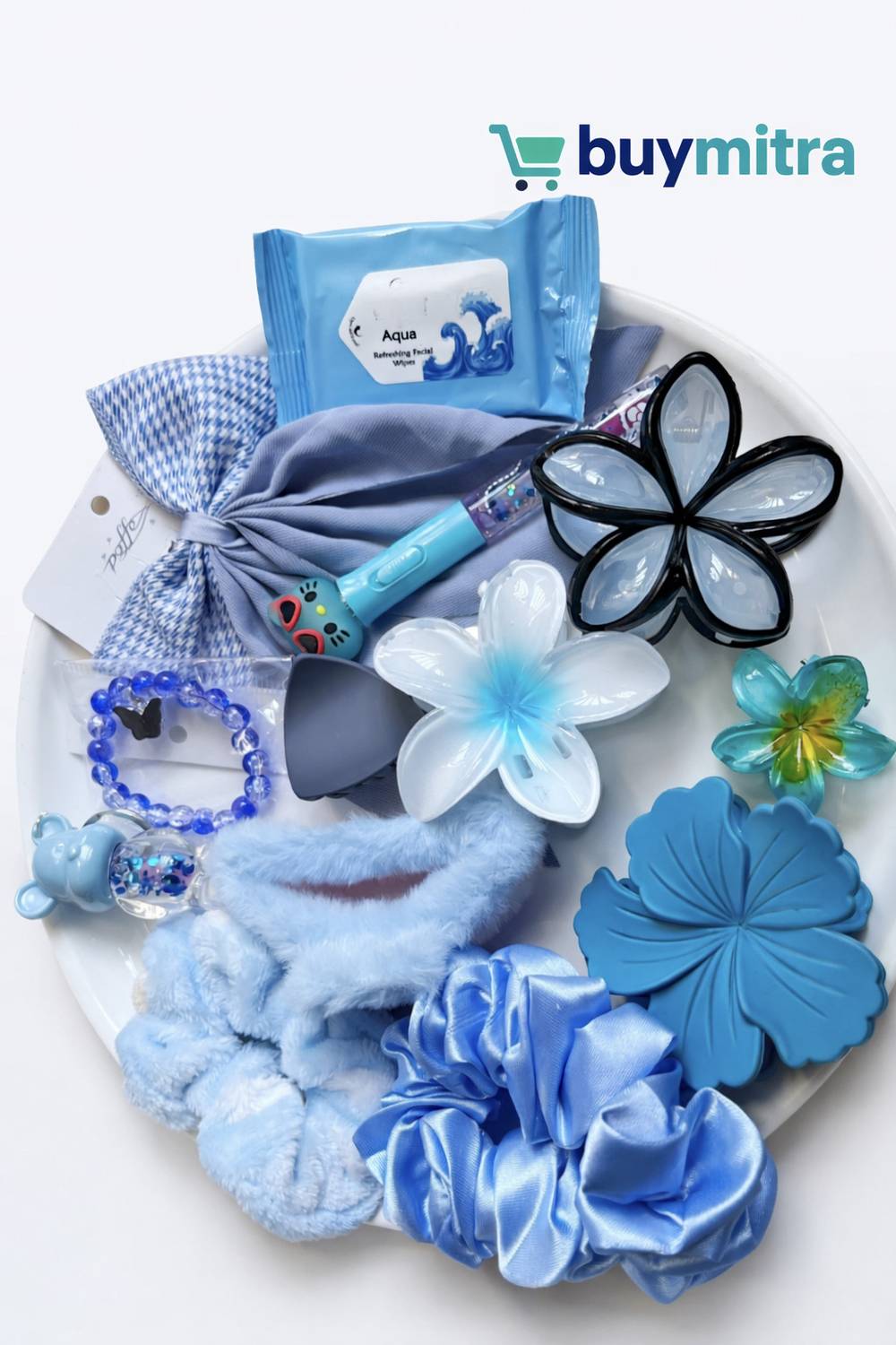 BuyMitra Buymitras Girls Fashion Accessories Gift Hamper (Pack of 13) Hair Accessory Set