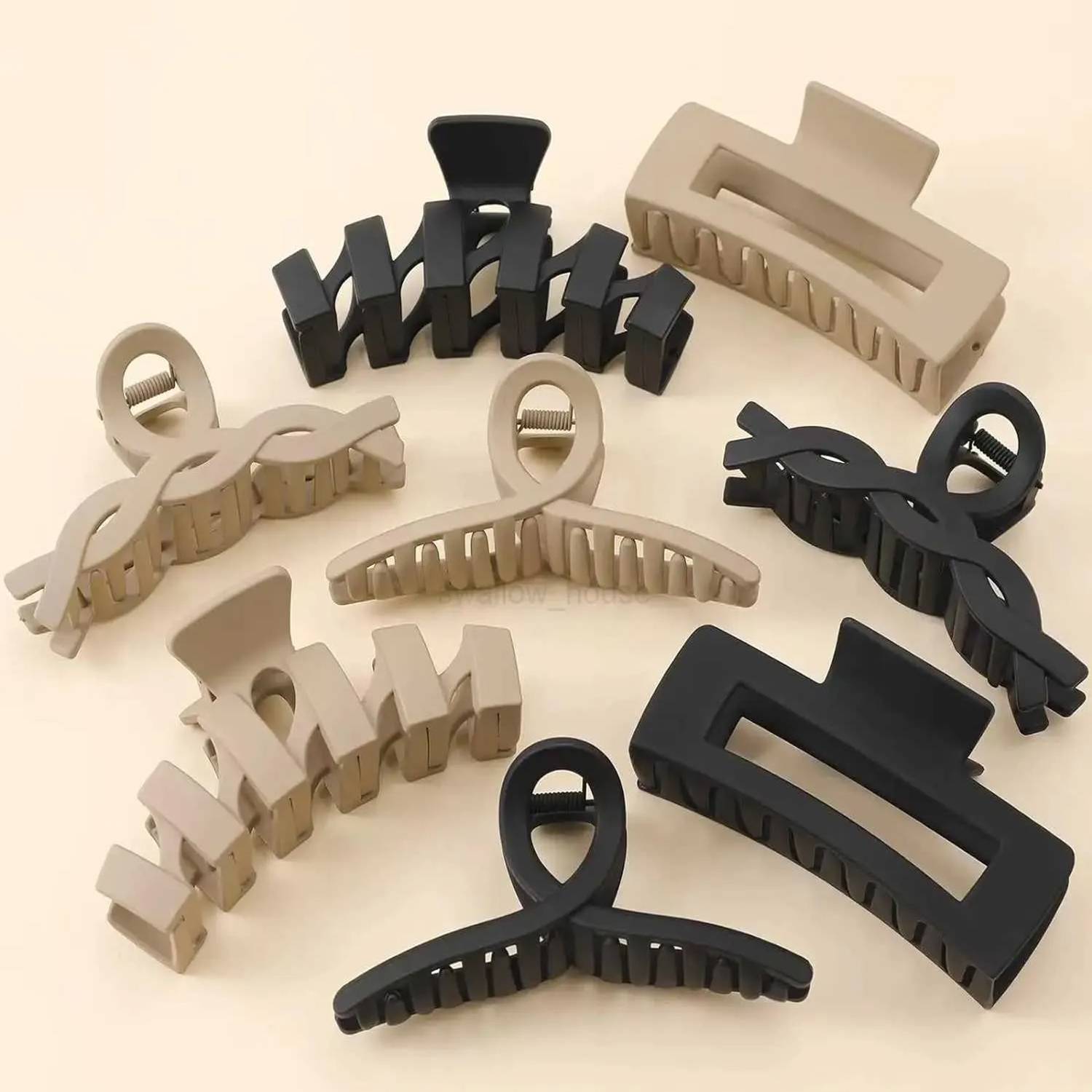 Currently unavailable Alucia Korean Matte Hair Claw Clip Clutcher & Hair Accessories for Women and Girls Hair Claw