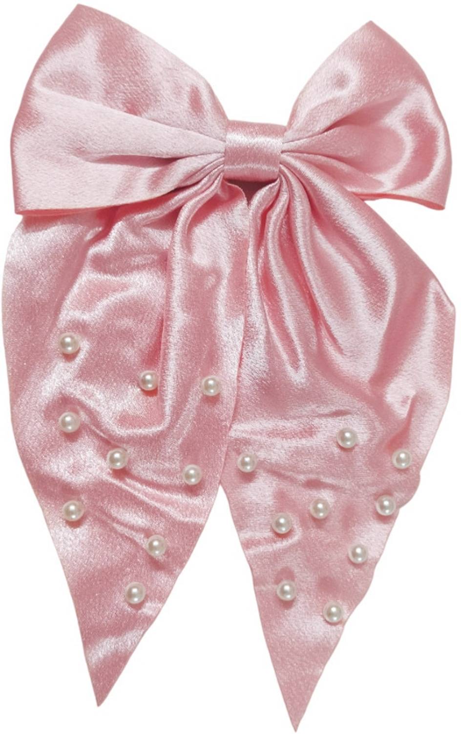 barakath Large Size Butterfly bow shape hair clips with pearls for women and girls Hair Clip