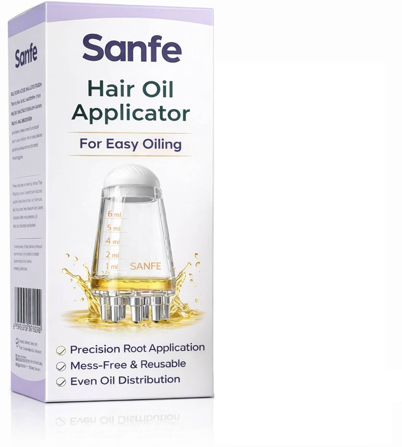 Sanfe Oil Applicator Bottle for Hair Oiling - Image 1