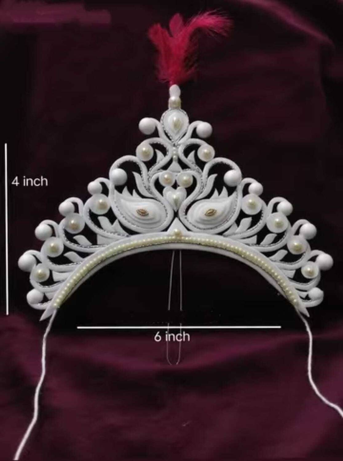 Bridalproducts Bridal crown // bengali mukut Hair Band