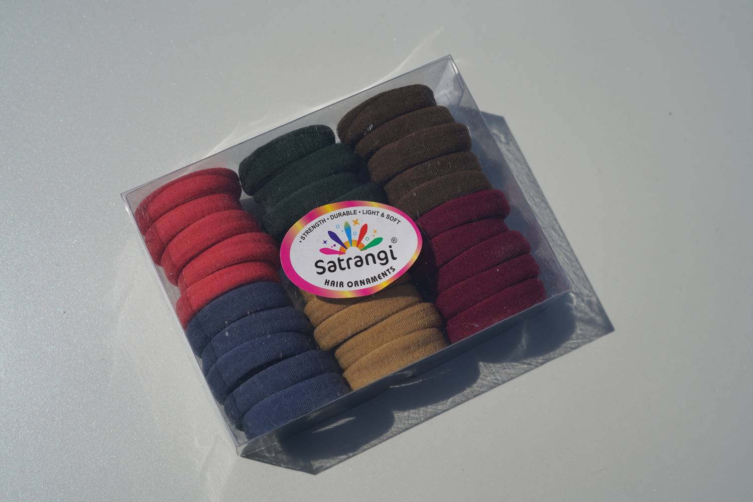 ChicTresses Hair Rubber Bands Ties Ponytail Holders For Girls and Women Rubber Band Rubber Band