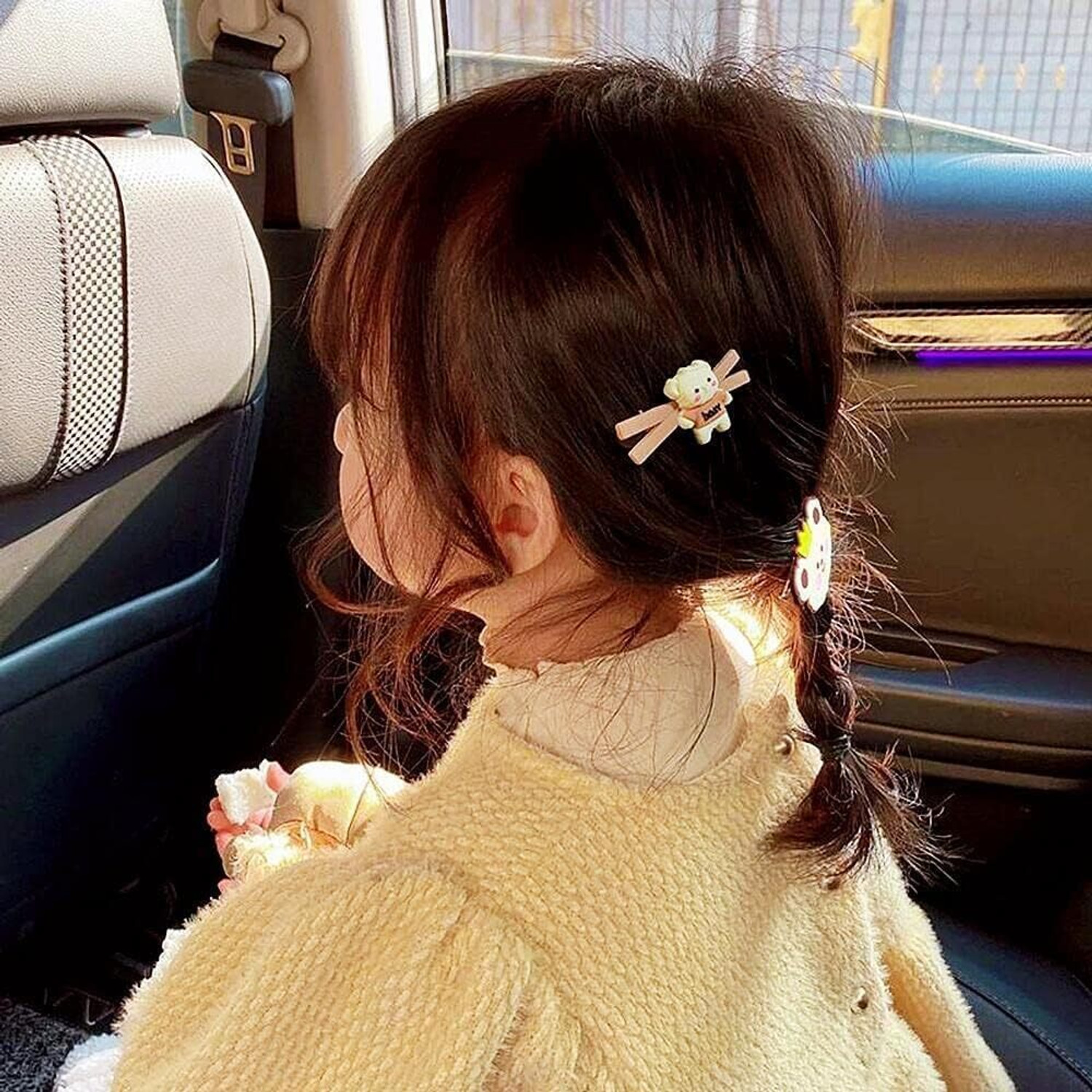 Image of Blubby 14 Pcs Cute Cartoon Hair Clips Set for Girls & Kids Hair Pin