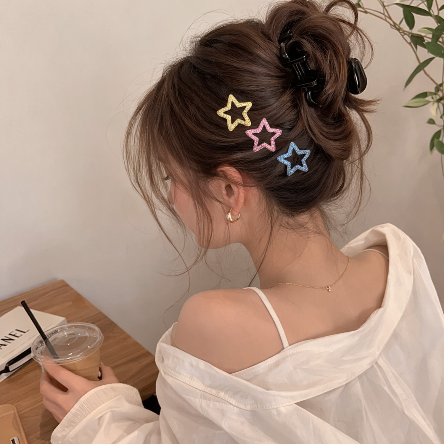 Image of HARSHASS 5 Satin Scrunchies & 100 Hair Band & 10 Hair Clips For Girls & Women Hair Accessory Set