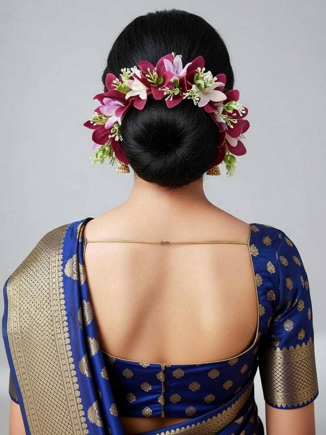 APOSOLUARD Stylish artificial F.Gajra Hair Accessory Set