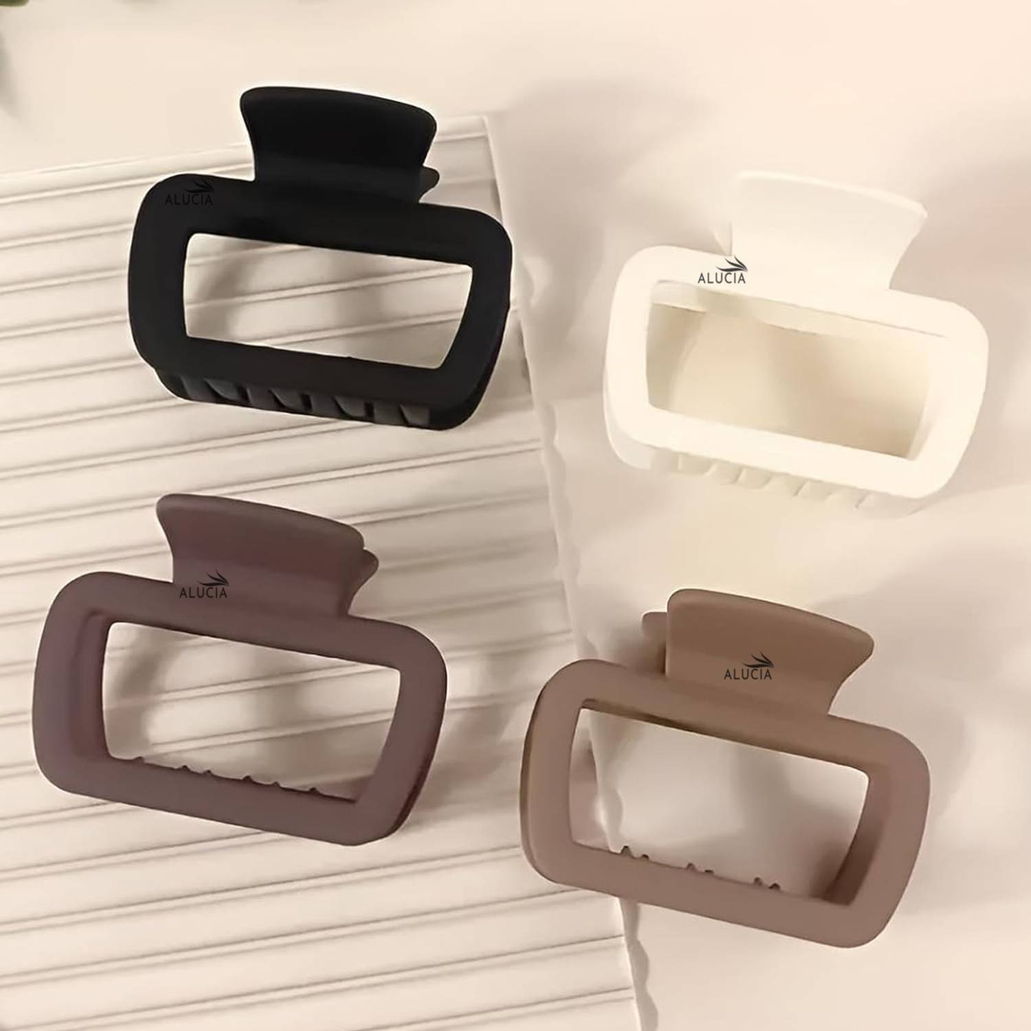 Alucia Square Hair Claw Clip Clutcher For Girls, Women Hair Claw