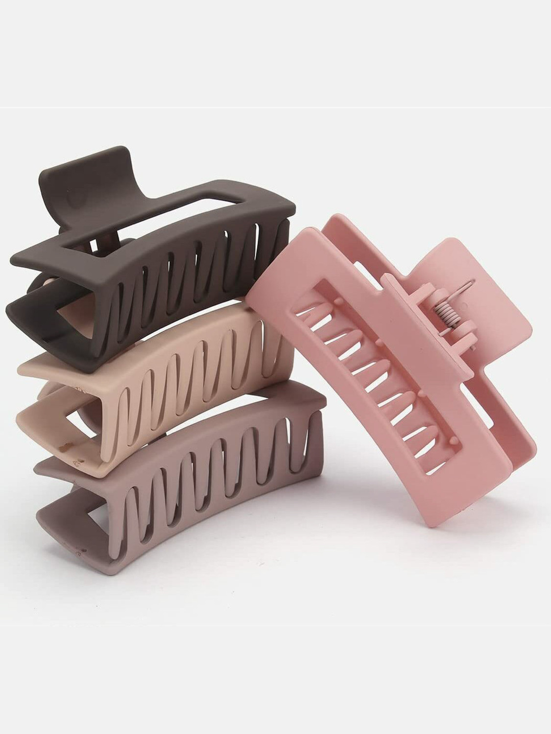 Image of Styledose Large Matte Hair Claw Clips Hair Accessories for Thick Thin Hair Trendy Jumbo Hair Claw