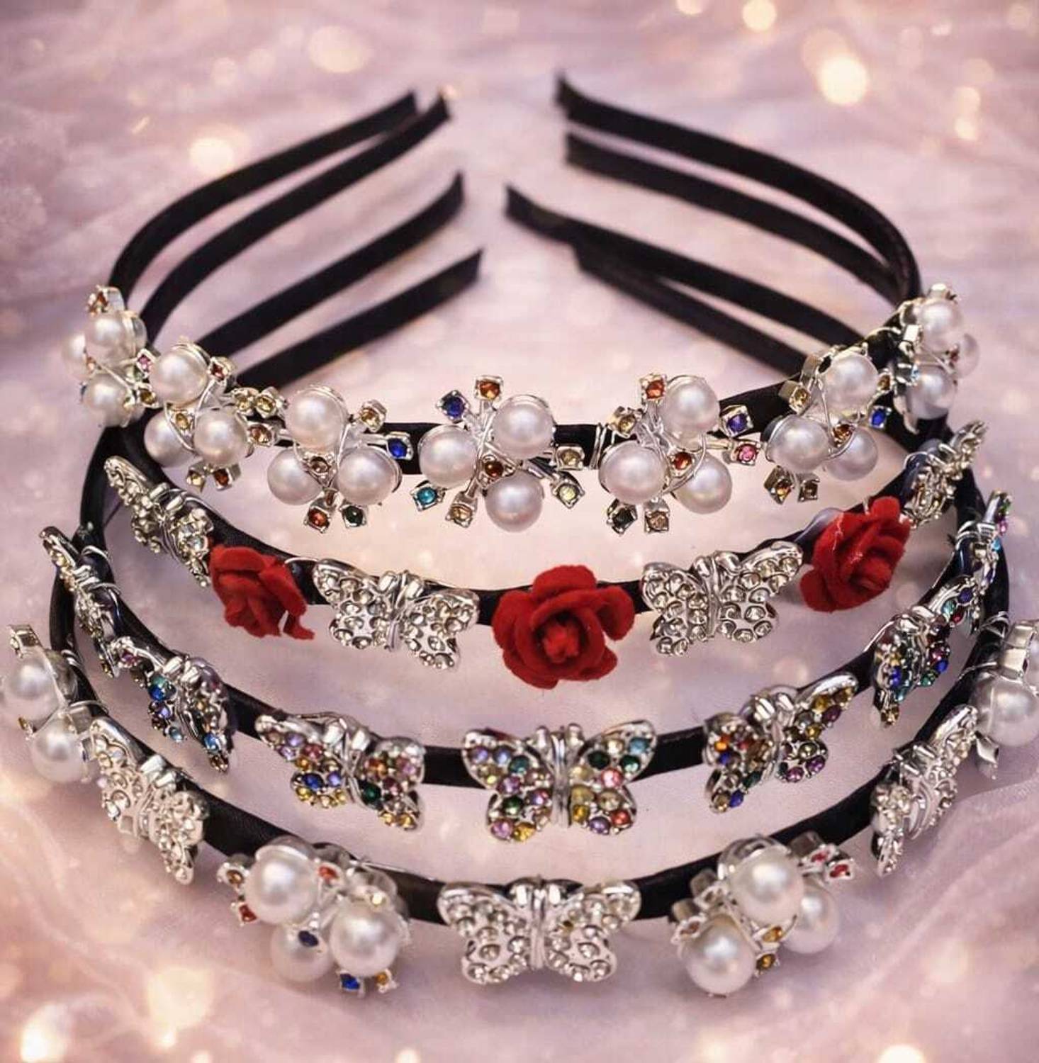 APOSOLUARD Fancy_Multi_color Hair_Band-Model-W2* Hair Band
