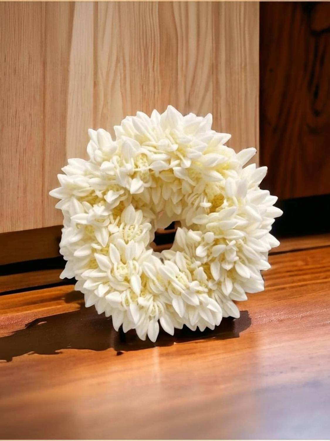 Blubby Hair bun gajra flower juda,Artificial hair bun gajra flower juda pack of 1 Hair Accessory Set