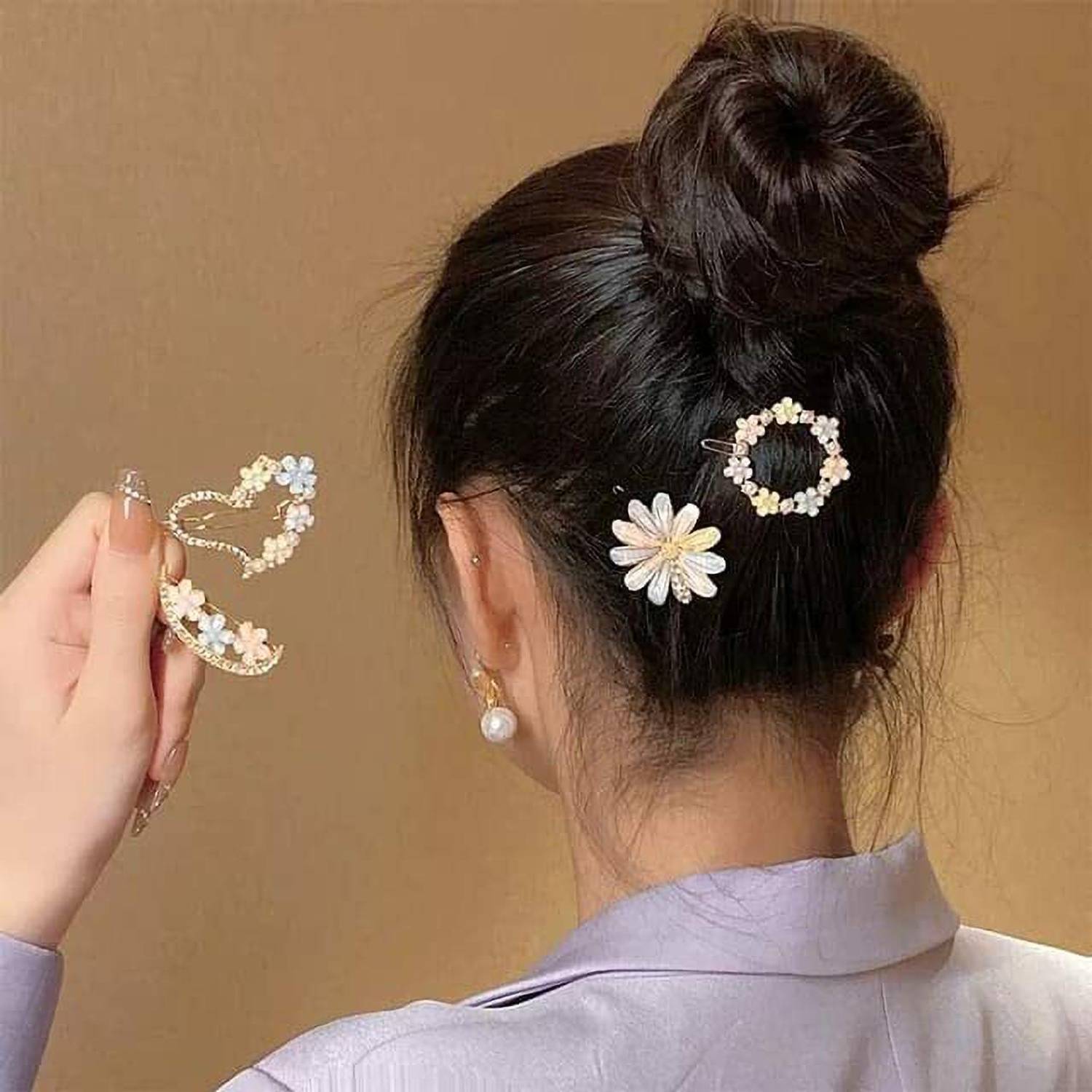 70 pieces Korean hair clips Amazon.com: hair clip Hair Clips Set, Hair Pins Hair  main image 2