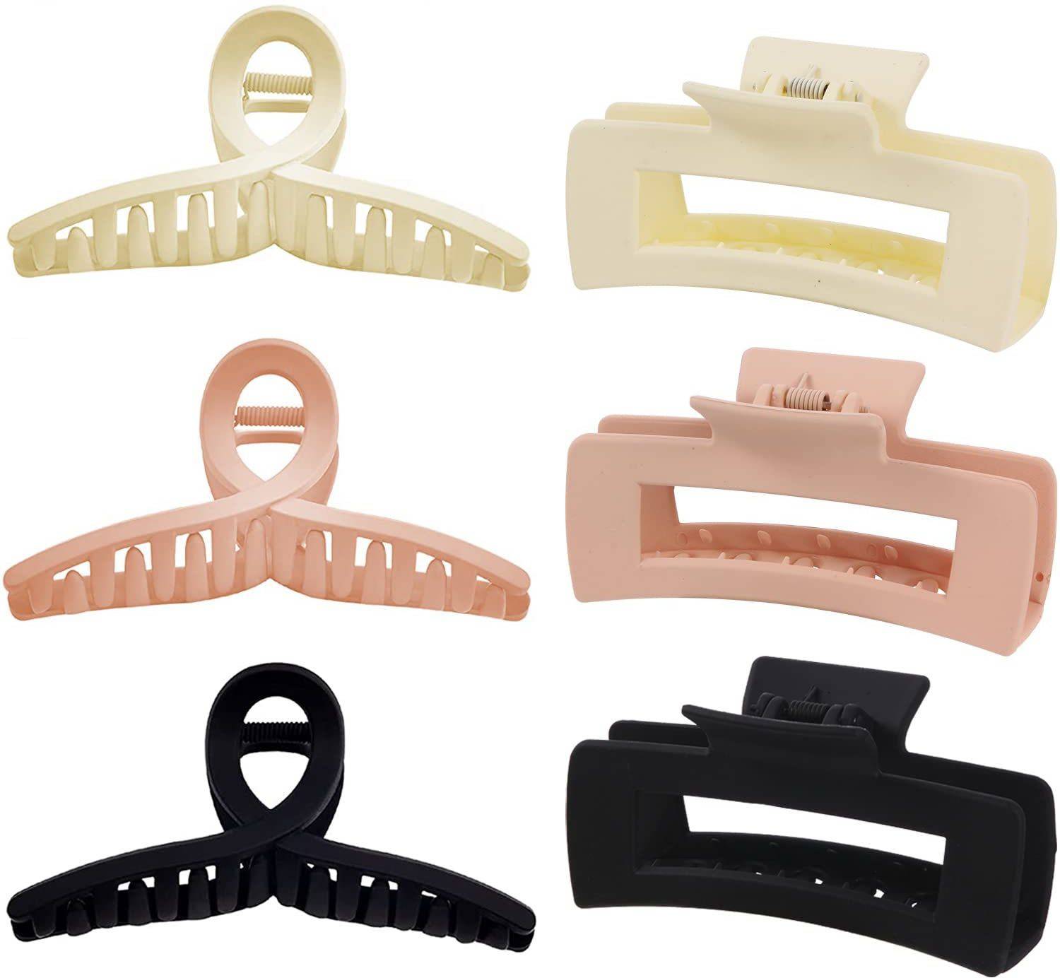 beyter Big Hair Claw Clips, Non-slip Large Hair Clips for Women, Jaw Hair Accessories Hair Claw