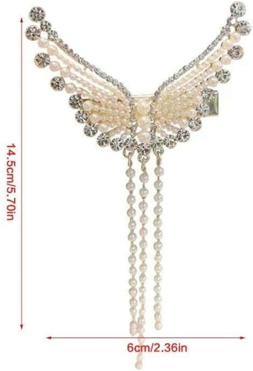 Image of Vivalace Butterfly Hair Claw Clips for Women Big Butterfly Clips for Women Cute Hair Clip Hair Clip