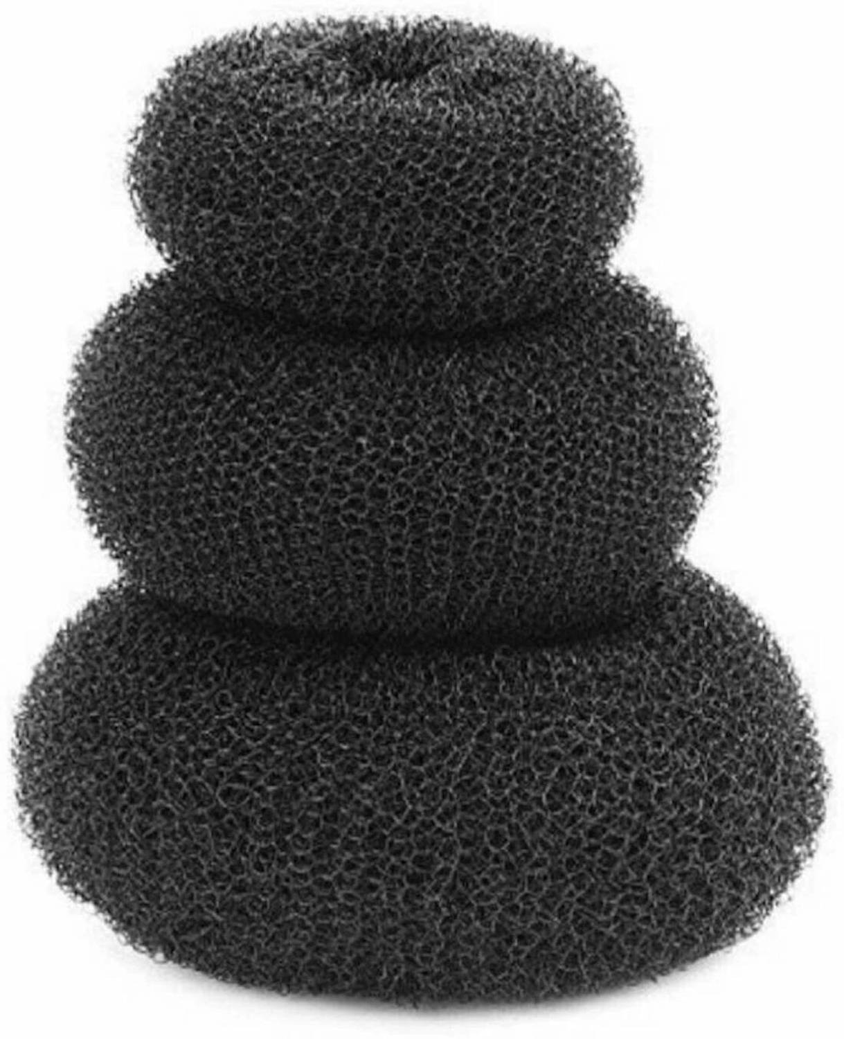 bella harao Hair Donut Pack of 3 | All 3 different sizes Bun Hair Accessory Set