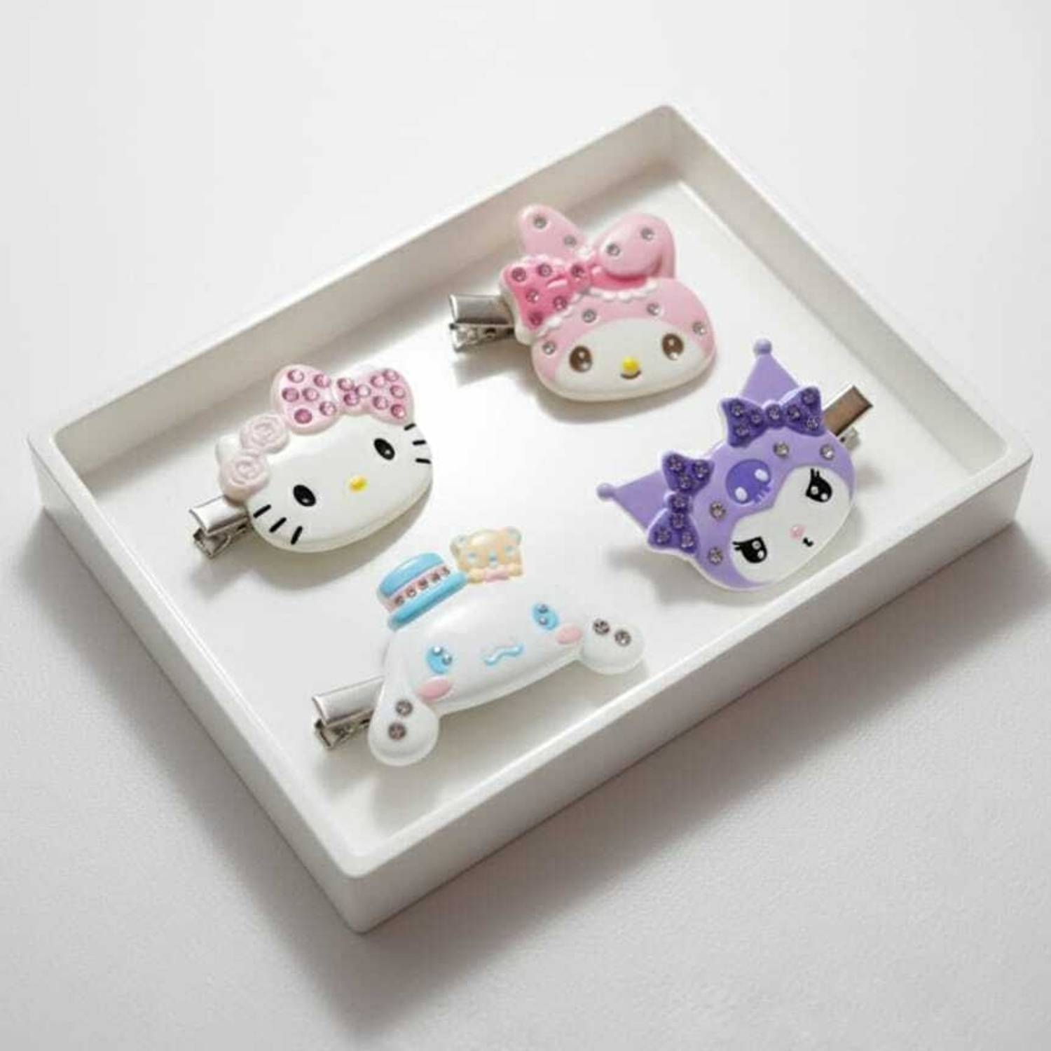 Celestia Cute Cartoon Hair Clip Combo for Girls (Pack of 4) Hair Clip