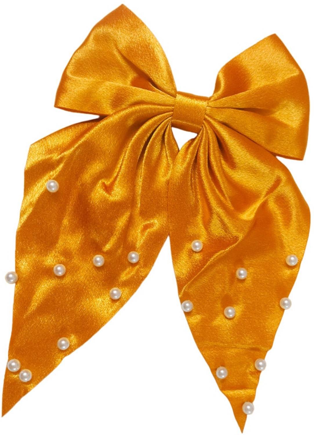 barakath Large Size Butterfly bow shape hair clips with pearls for women and girls Hair Clip