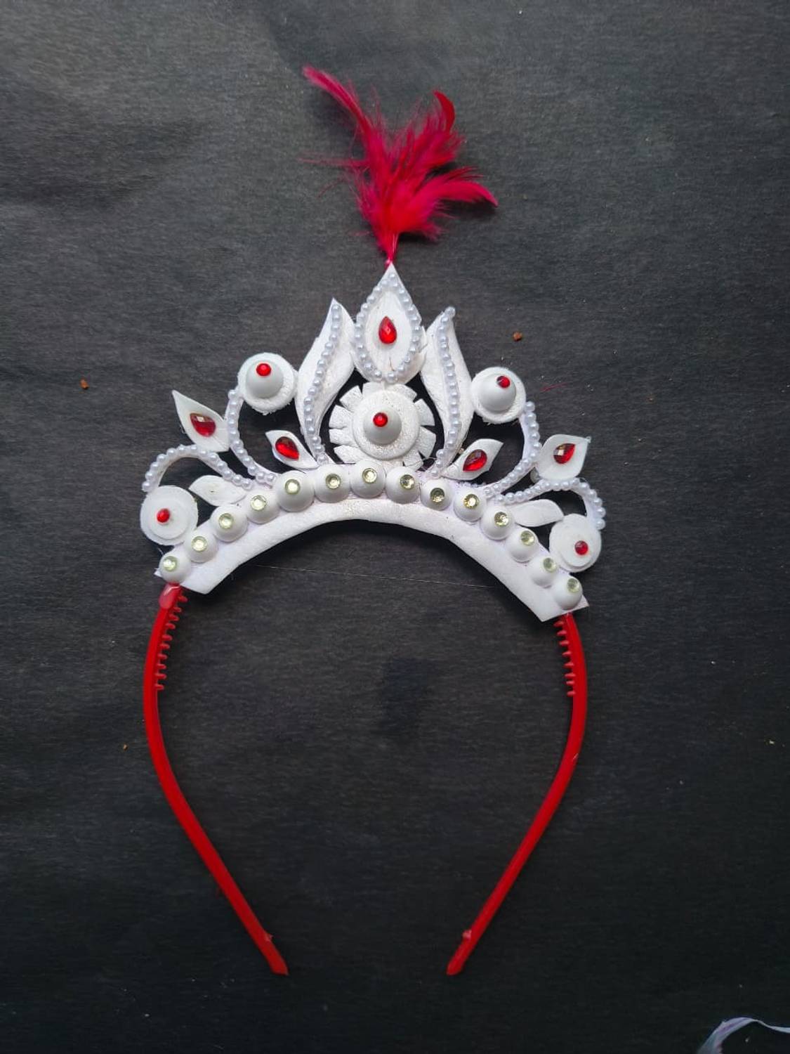 Bridalproducts Baby Rice Ceremony Crown | Annaprashan Mukut Hair Band