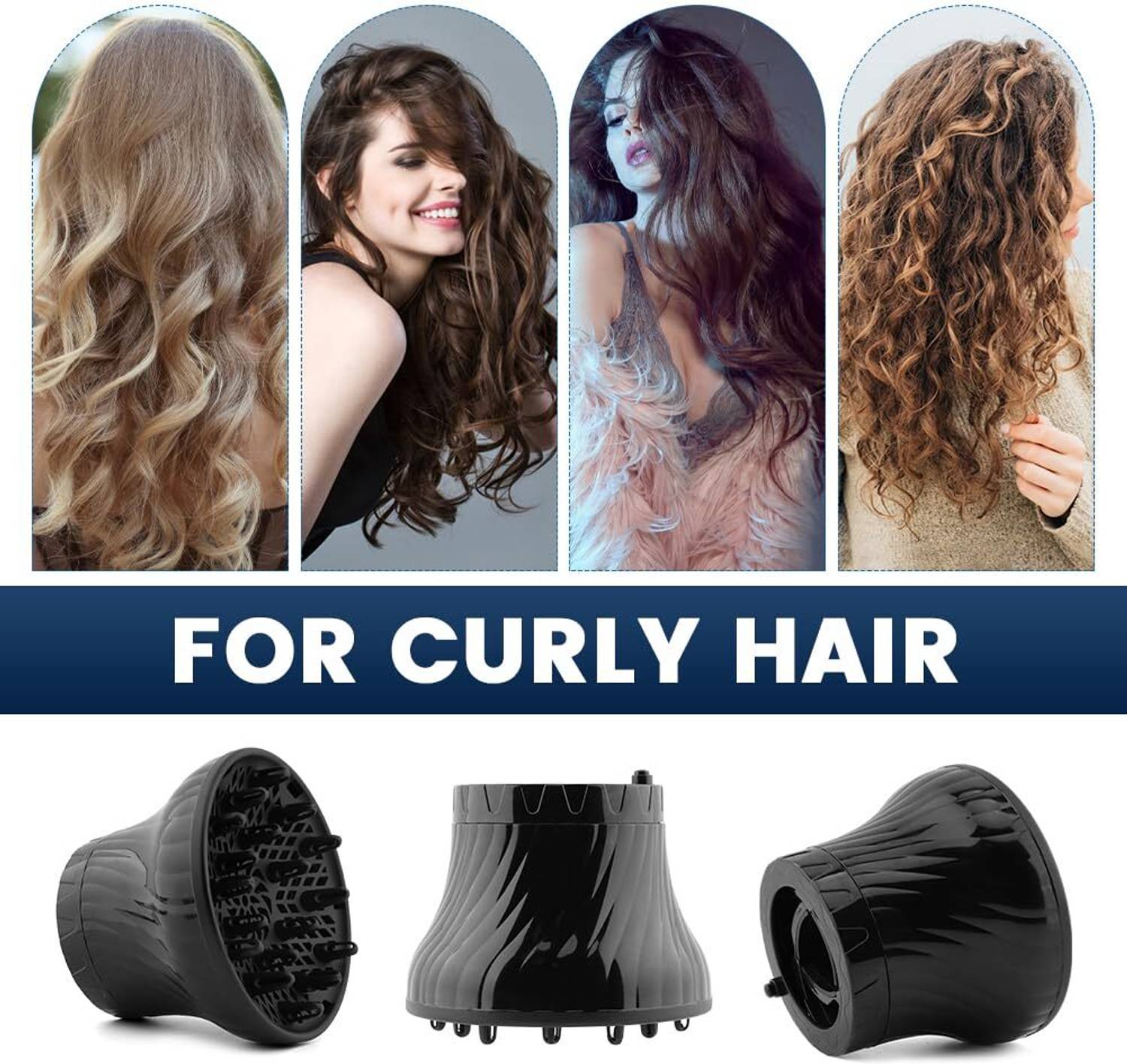 SUICUNE Hair Dryer Diffuser Attachment Set - Image 5