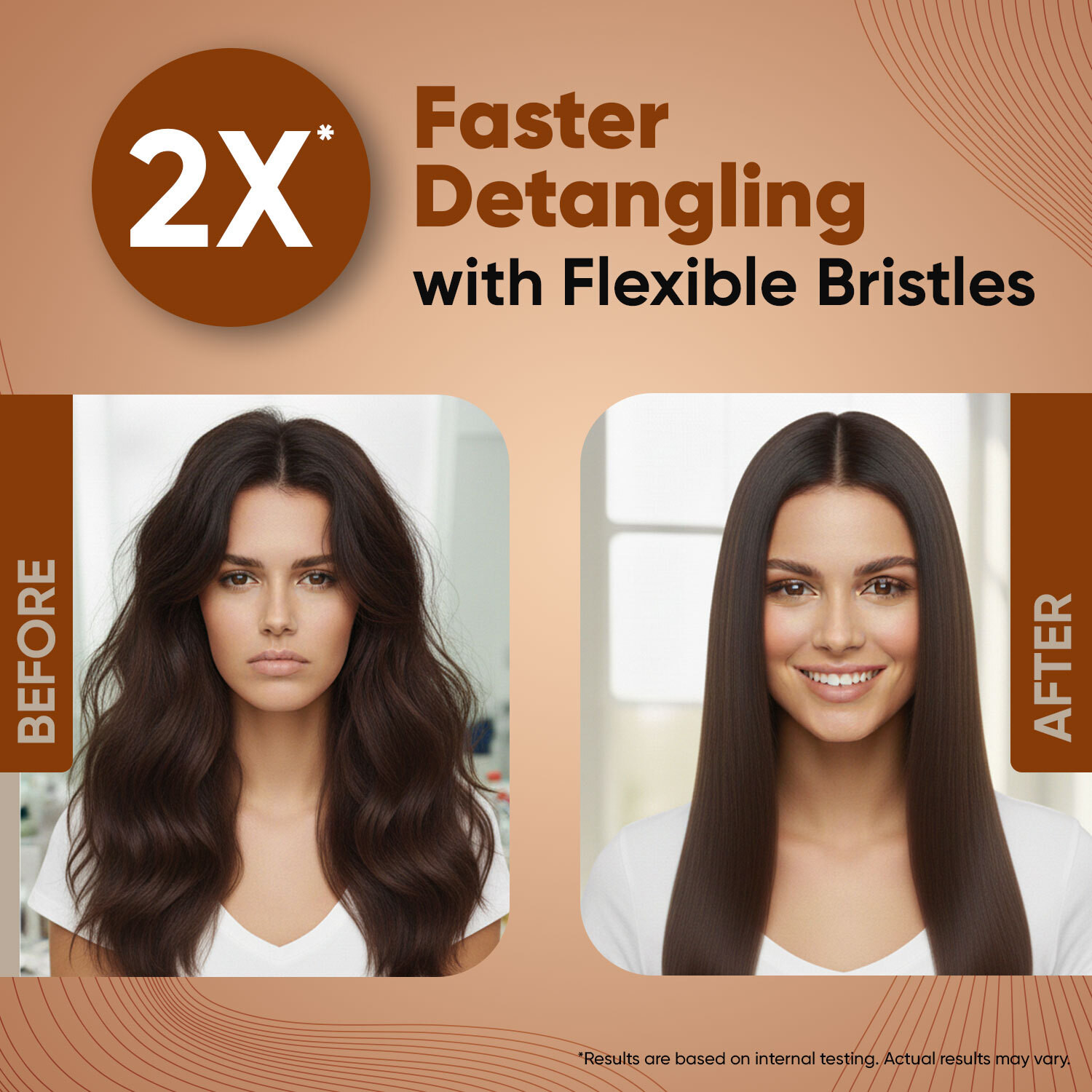 Image of VEGA Paddle Hair Brush for Women & Men for Ideal for Salon & Home Use, (E11-PB)