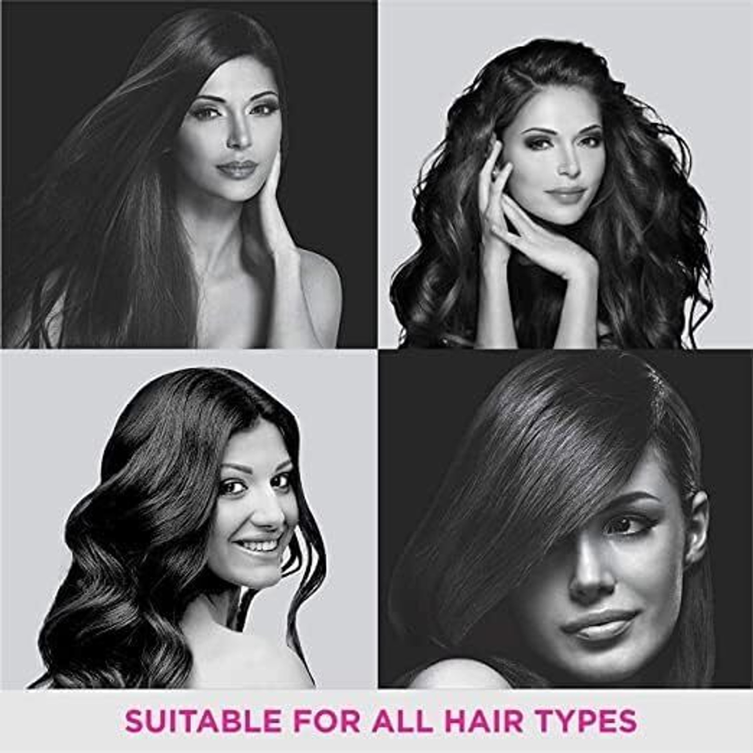 Image of FROSTED COSMETIC Round Rolling Curling Comb Hair Brush With Paddle Brush Comb For Men And Women