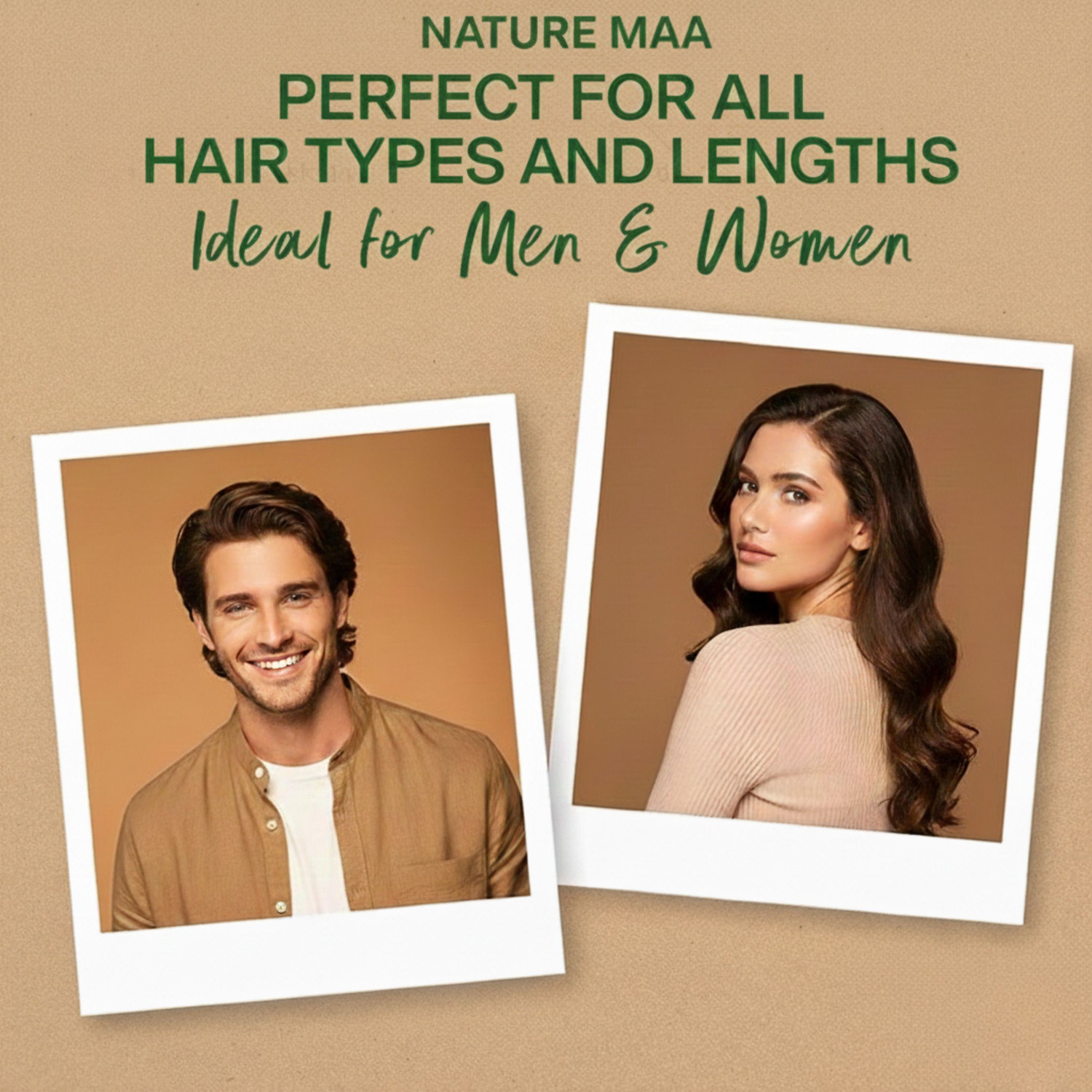 Image of Nature Maa Wooden Round Brush: Volumizing, Curling, Styling & Scalp Massage Men's /Women's