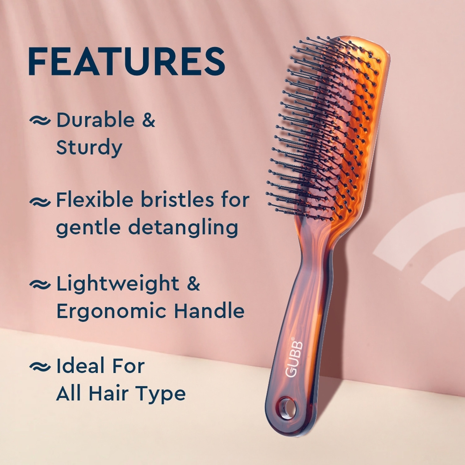 Image of GUBB Styling Hair Brush For Women & Men Blow Drying & Professional Hair Styling
