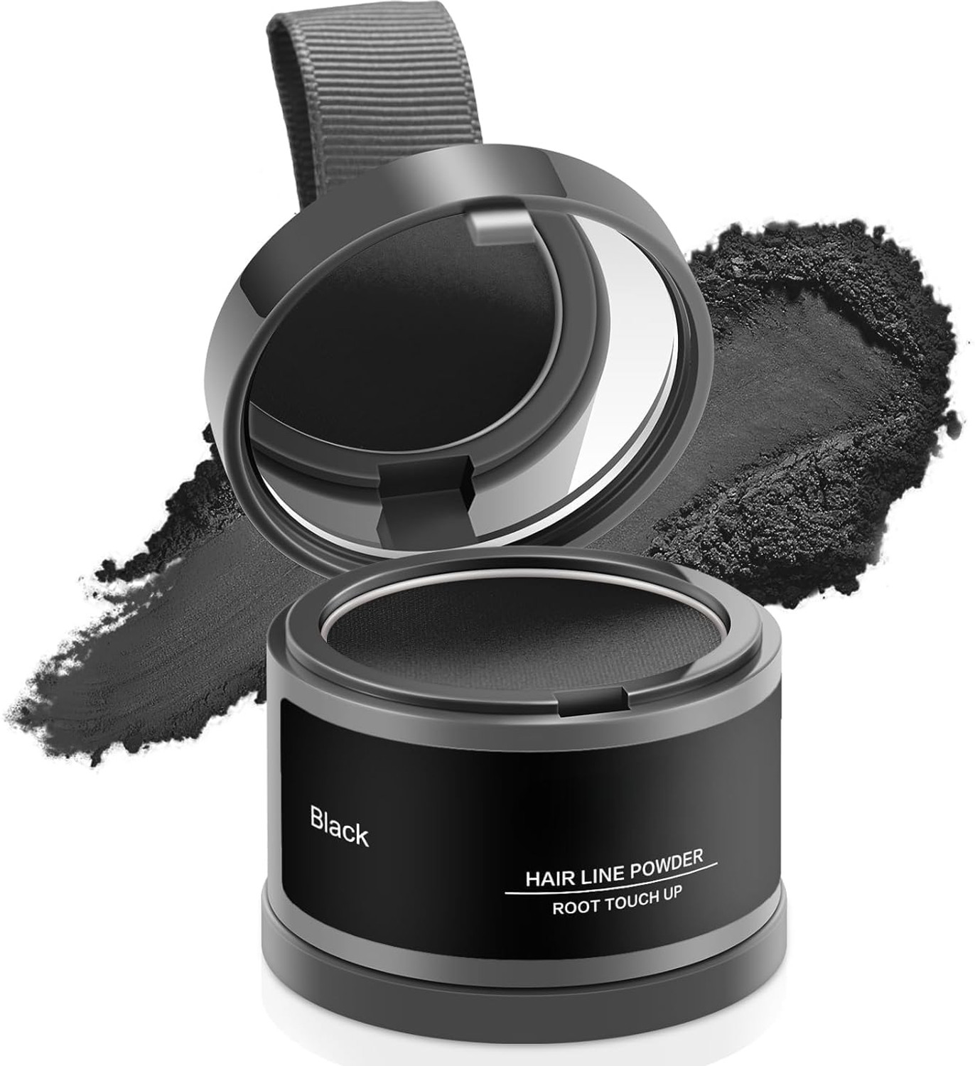 Image of Didarsh Natural Hairline Powder, Hair Shading Sponge Pen, Hairline Shadow Powder Stick , Black