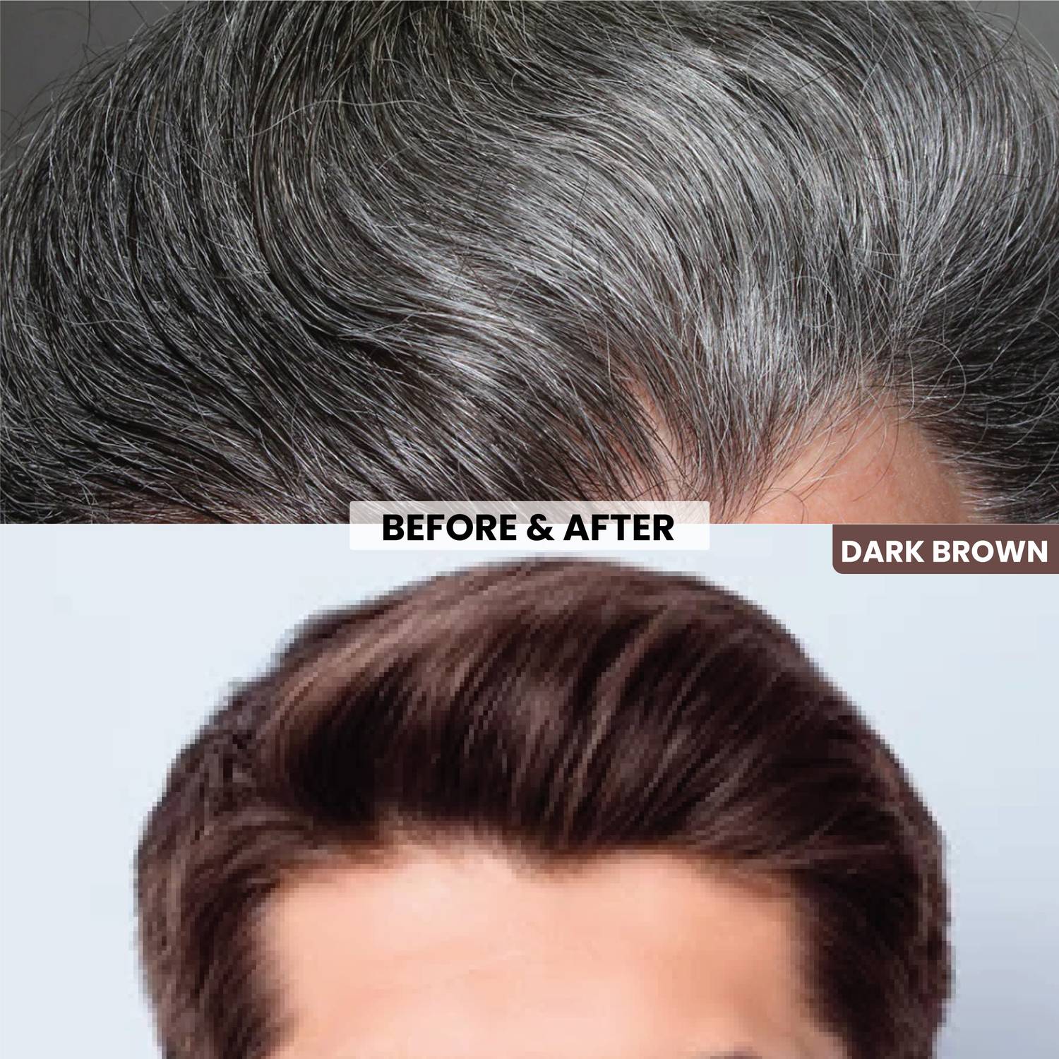 VIP Hair Colour Shampoo Dark Brown - Image 5