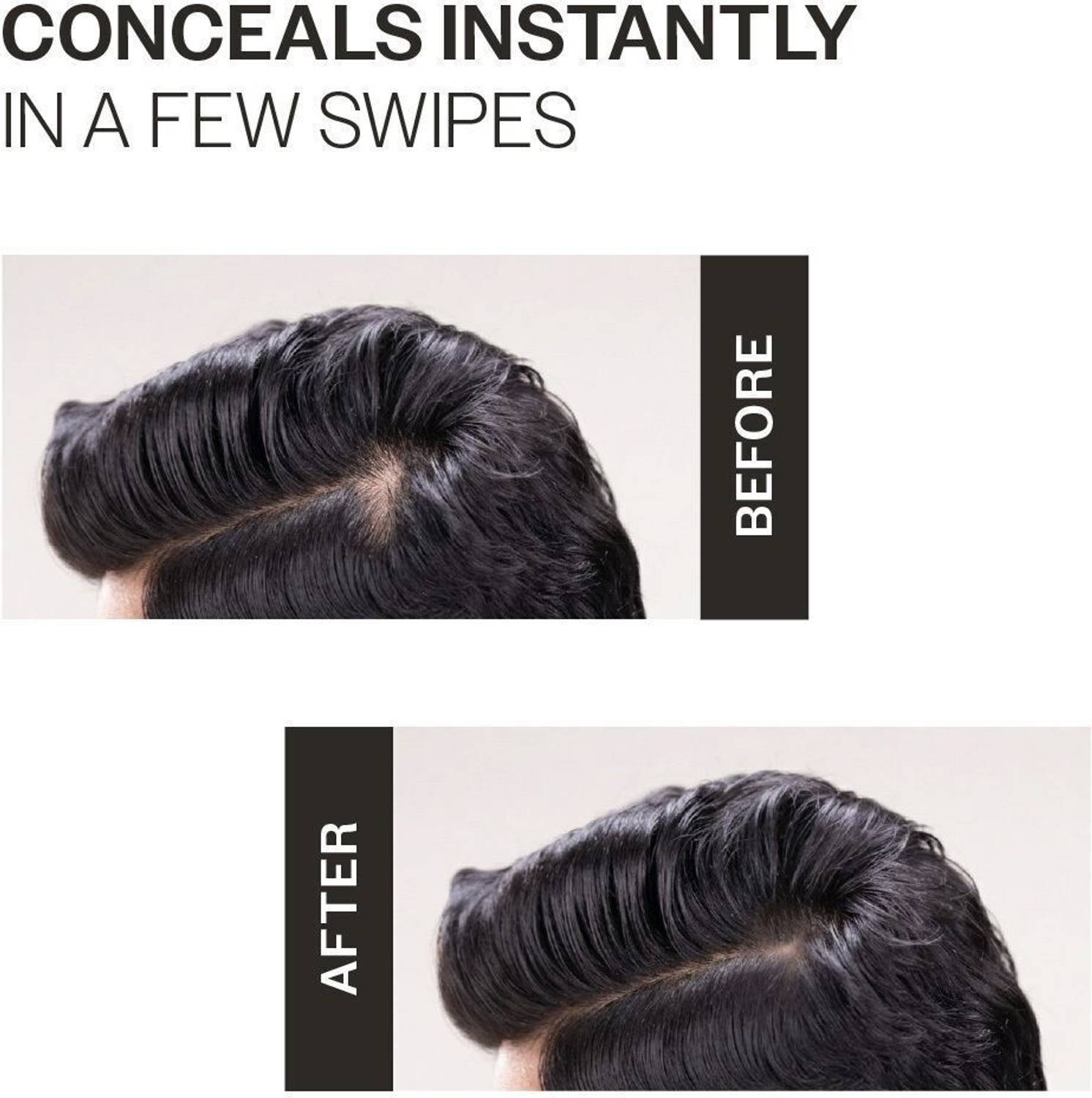 BARE Cover-Up Hair Powder for Instant Grey Coverage - Image 3