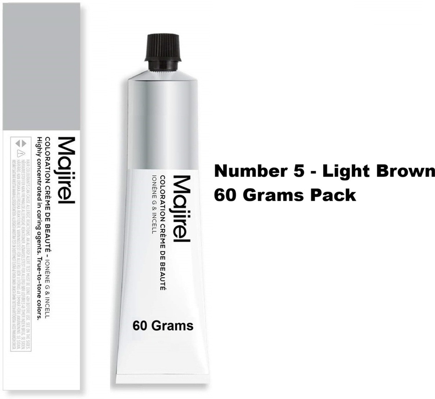 MAJIREL Professional Hair Color Colour No - 5 , Number 5 - Light Brown