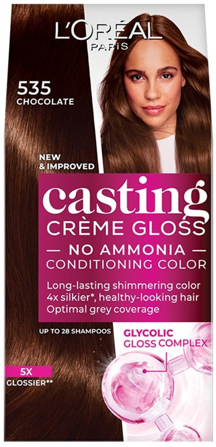 Image of L'Oreal Paris Casting Creme Gloss With Glycolic Gloss Complex , 535 Chocolate
