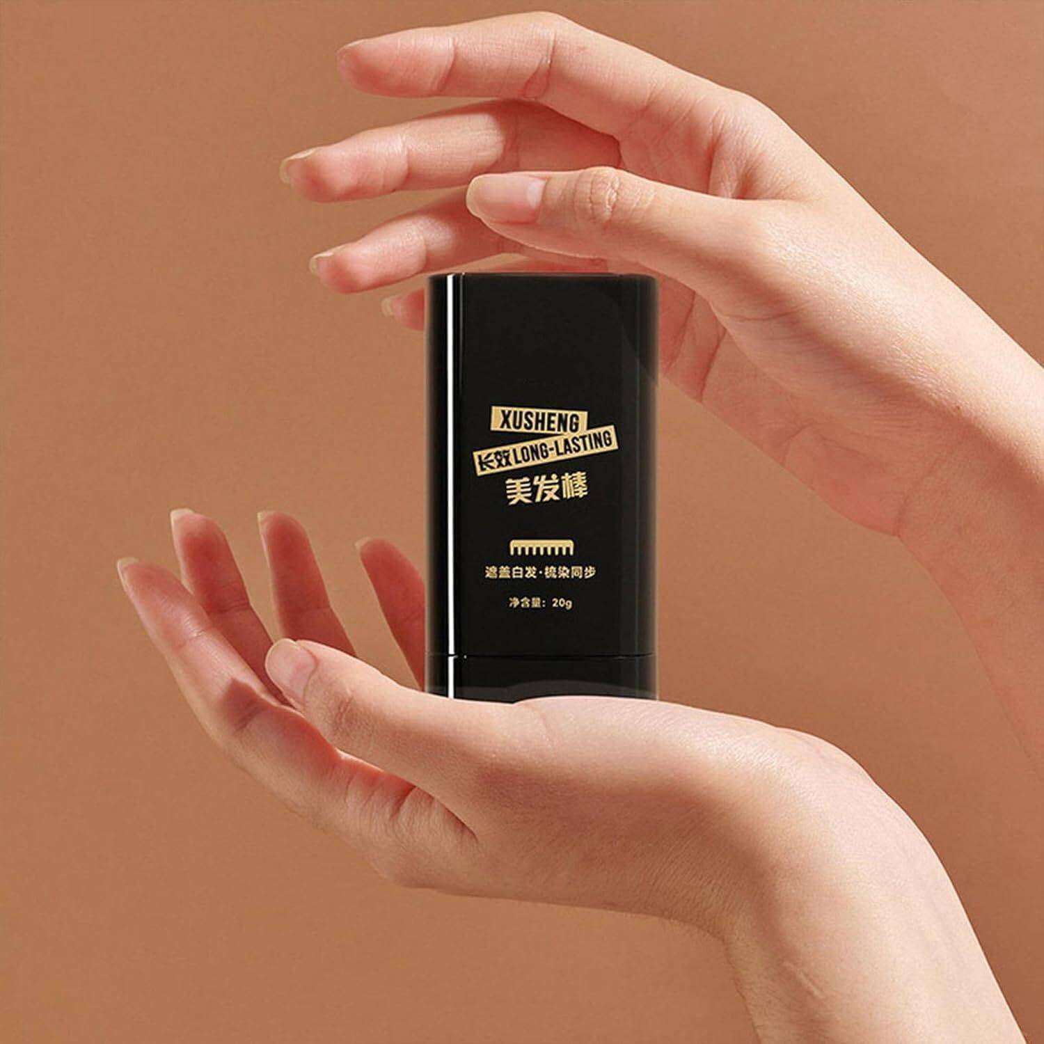 creamsicle beauty 2-in-1 Portable Instant Hair Color Stick & Comb.. , Black