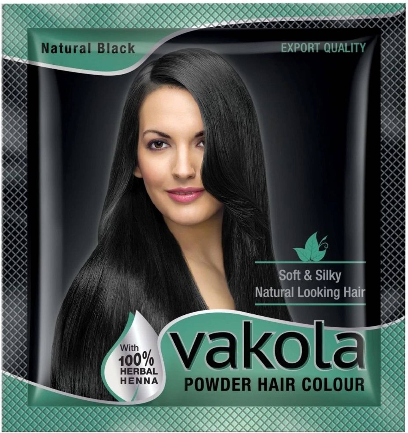 Vakola Natural Black Powder Hair Colour With 100 % Herbal Henna (5