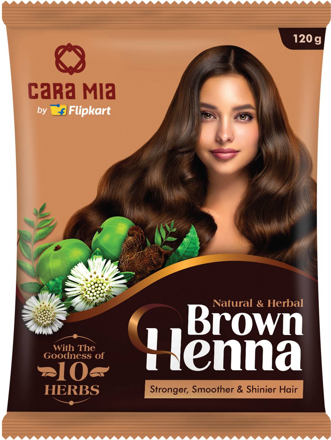 Cara Mia By Flipkart Brown Henna , Mehendi