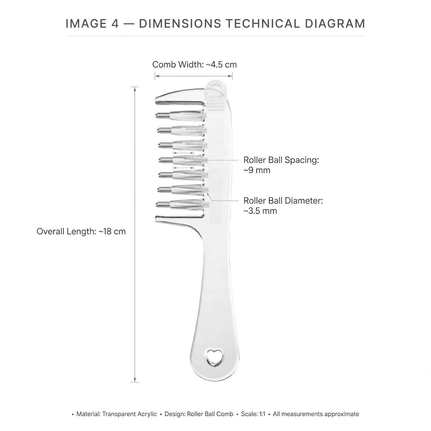 nityaveer Hair Oil Applicator Comb - Image 5