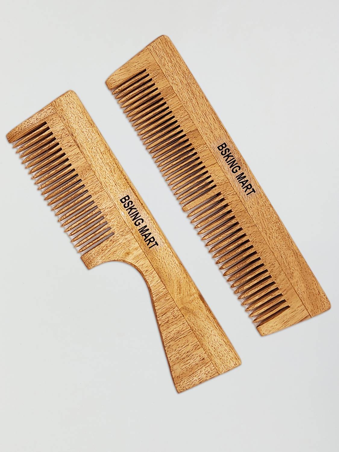 BSKING MART NEEM WOODEN COMB