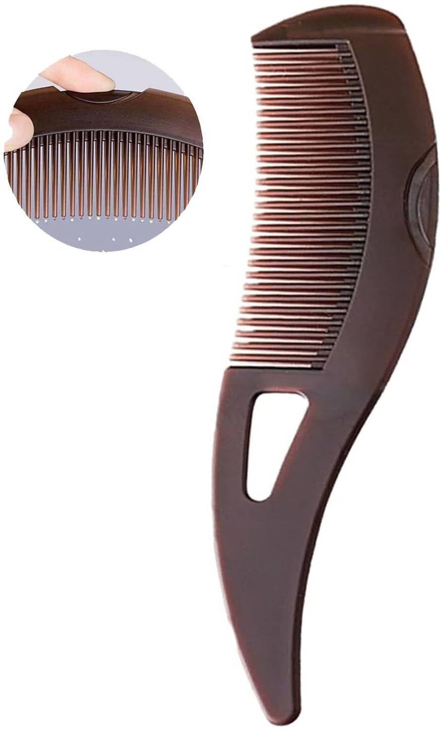 atrmitra Anti-Dandruff Hair Comb – Deep Scalp Cleaning Comb for Flakes & Itchy Scalp