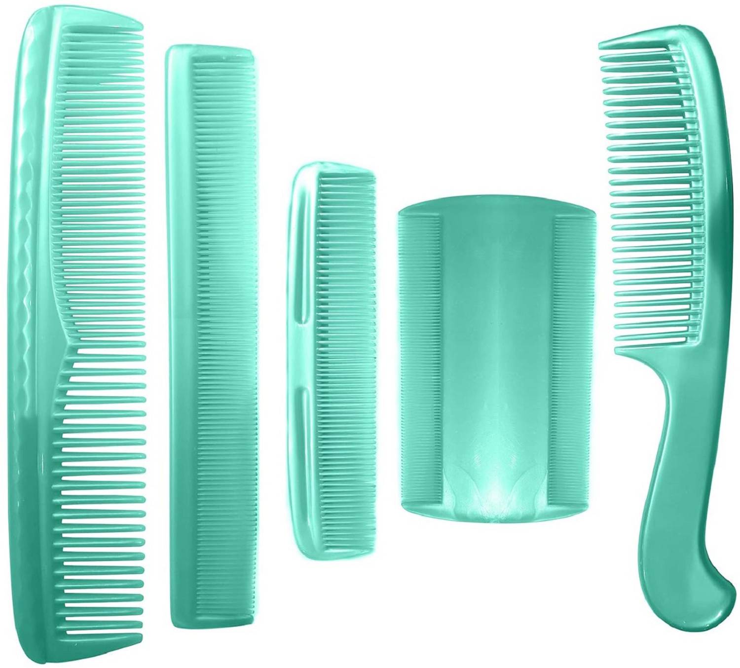 Bluzap Multicolor Hair Comb Set (Any One Color Will Be Sent You as Per Availability)