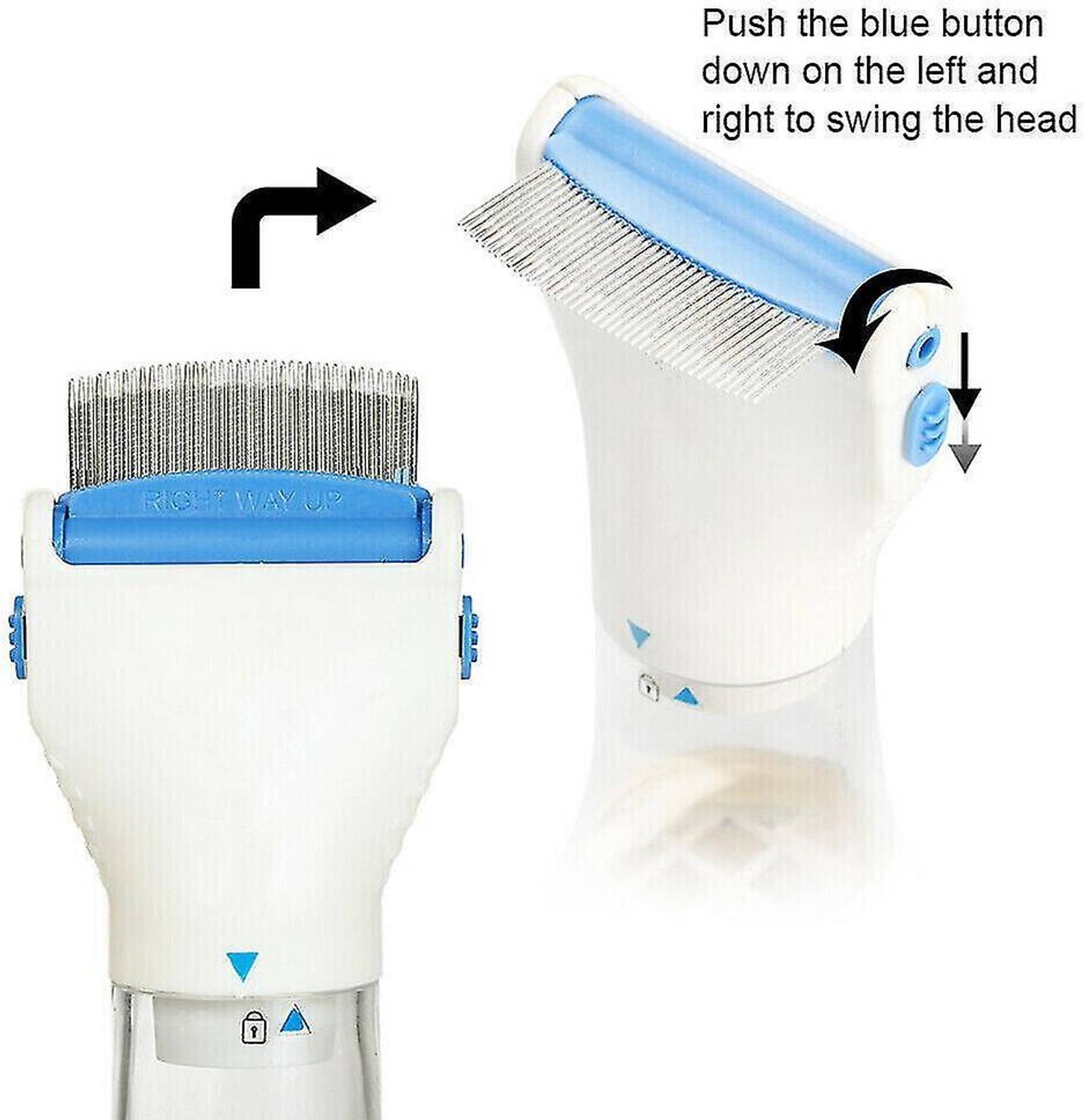 Empire Mart V Comb Capture 4 Filter Trap Head Lice Comb - Image 4