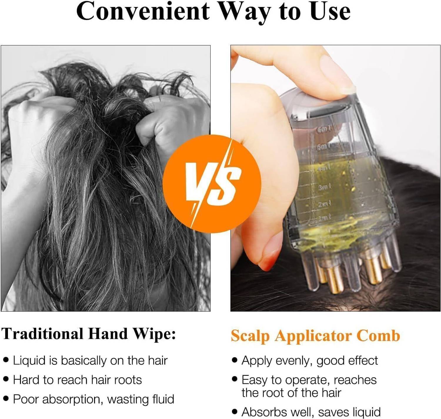 EVANSHIIIMPEX Hair Oil Applicator Comb - Image 4
